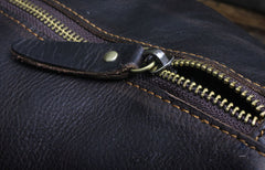 Genuine Leather Mens Cool Weekender Bag Travel Bag Duffle Bags Overnight Bag Holdall Bag for men