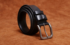 Genuine Leather Mens Leather Men Brown Black Belt for Men Cool Leather Belt