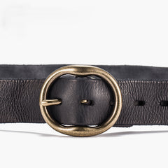 Handmade Genuine Leather Cool Belt Custom Mens Leather Men Brown Black Belt - iwalletsmen