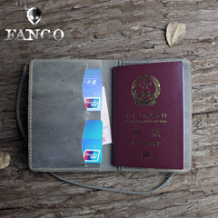 Handmade Leather Mens Cool billfold Wallet Passport Card Holder Small Card Slim Wallets for Men