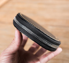 Handmade Leather Mens Cool Change Coin Wallet Coin Holder Coin Pouch Case for Men