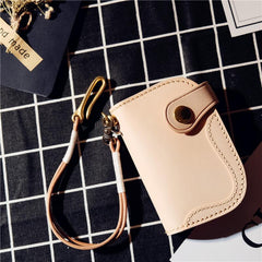 Cool Leather Mens Key Wallet Small Chain Wallet for Mens - iwalletsmen