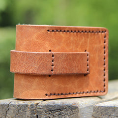 Cool Leather Mens Cigarette Case with Belt Loop Handmade Cigarette Holder for Men - iwalletsmen