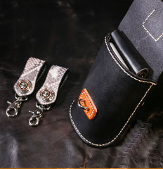 Leather Belt Pouch Mens Small Cases Waist Bag Hip Pack Belt Bag Fanny Pack Bumbag for Men