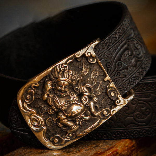 Handmade Genuine Leather Mens Belt Custom Cool Leather Men Black Belt for Men
