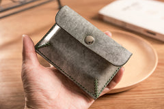 Handmade Leather Mens Cool Key Wallet Car Key Holder Car Key Case Card Holder for Men