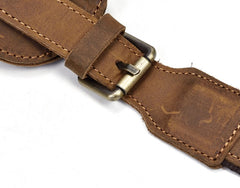 Cool LEATHER MENS FANNY PACK FOR MEN BUMBAG  CELL PHONE HOLSTER WAIST BAG for Men - iwalletsmen