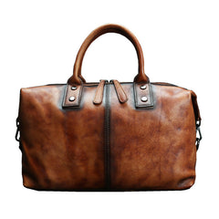 Best Coffee Leather Mens 12'' Handbag Travel Handbag Work Handbag Shoulder Bag For Men