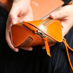 Unique Leather Key Case Car Key Wallet Men's Coin Holders Change Holder For Women