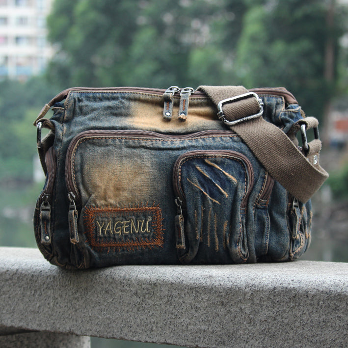 Denim bags for men online