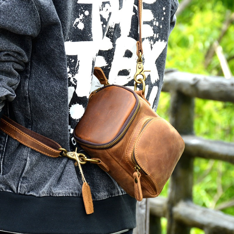 oldletheold lether mini shoulder bag