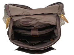 Vintage Canvas Backpack for men Travel Bag for men - iwalletsmen