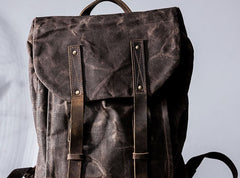 Vintage Canvas Backpack for men Travel Bag for men - iwalletsmen