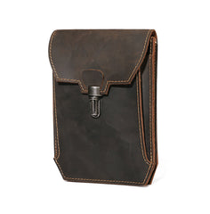 Vintage Leather Belt Pouch Mens Waist Bag for Men - iwalletsmen