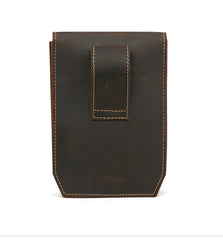 Vintage Leather Belt Pouch Mens Waist Bag for Men - iwalletsmen