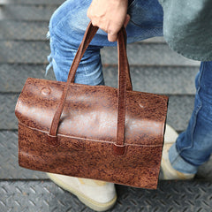 Vintage Leather Cool Mens Handbag Shoulder Bag for men - iwalletsmen