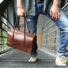 Vintage Leather Cool Mens Handbag Shoulder Bag for men - iwalletsmen