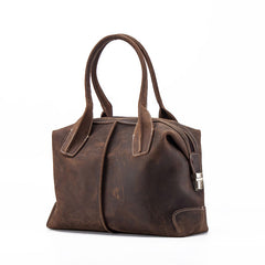Vintage Leather Handbag for men Travel Bag Shoulder Bag for men - iwalletsmen