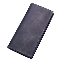 Cool Coffee Mens Leather Long Wallets Bifold Long Wallet for Men - iwalletsmen
