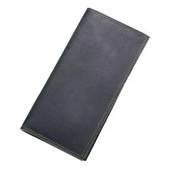 Cool Coffee Mens Leather Long Wallets Bifold Long Wallet for Men - iwalletsmen
