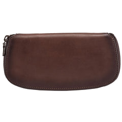 Vintage Leather Long Wallets for Men Zipper Long Wallet - iwalletsmen