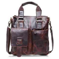 Leather Mens Vintage Briefcase Business Briefcase Work Briefcase For Men - iwalletsmen