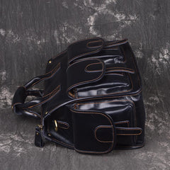 Vintage Leather Mens Large Travel Bag Weekender Cool Business Bag For Men - iwalletsmen