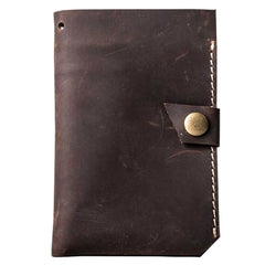 Vintage Leather Men Small Bifold Wallet Small Wallet for Men - iwalletsmen