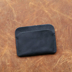 Vintage Leather Mens Card Holders Slim Front Pocket Wallet Card Wallets for Men - iwalletsmen