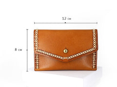 Vintage Leather Mens Card Wallet Change Wallet Coin Wallet Front Pocket Wallet for Men - iwalletsmen