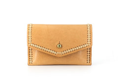 Vintage Leather Mens Card Wallet Change Wallet Coin Wallet Front Pocket Wallet for Men - iwalletsmen