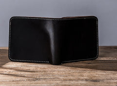 Vintage Leather Mens Small Wallet Bifold Wallet for Men - iwalletsmen