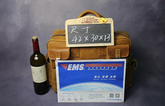 Vintage Leather Mens Travel Bag Cool Overnight Bag Work Handbag Business Bag for Men - iwalletsmen