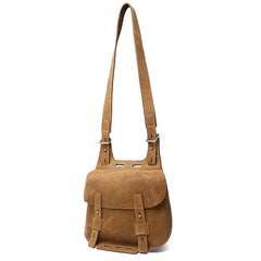 Vintage Unique Cool Leather Small Messenger Bag for men Shoulder Bag for men - iwalletsmen