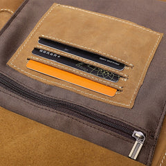 Vintage Unique Cool Leather Small Messenger Bag for men Shoulder Bag for men - iwalletsmen