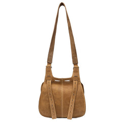 Vintage Unique Cool Leather Small Messenger Bag for men Shoulder Bag for men - iwalletsmen