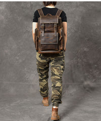 Brown Leather Mens 15
