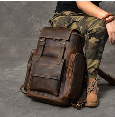 Brown Leather Mens 15