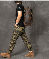 Brown Leather Mens 15
