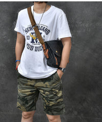 Waxed Canvas Leather Mens Gray Side Bag Khaki Messenger Bag Small Courier Bag For Men - iwalletsmen
