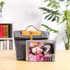 Canvas Mens Womens Small 13'' Side Bag Courier Bag Messenger Bag for Men - iwalletsmen