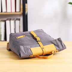 Canvas Mens Womens Small 13'' Side Bag Courier Bag Messenger Bag for Men - iwalletsmen