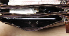 Leather Fanny Pack Mens Waist Bag Hip Pack Belt Bag Bumbag for Men